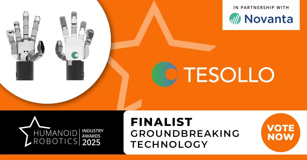 테솔로, 英 ‘Humanoid Robotics Industry Awards 2025’에서 파이널리스트 선정