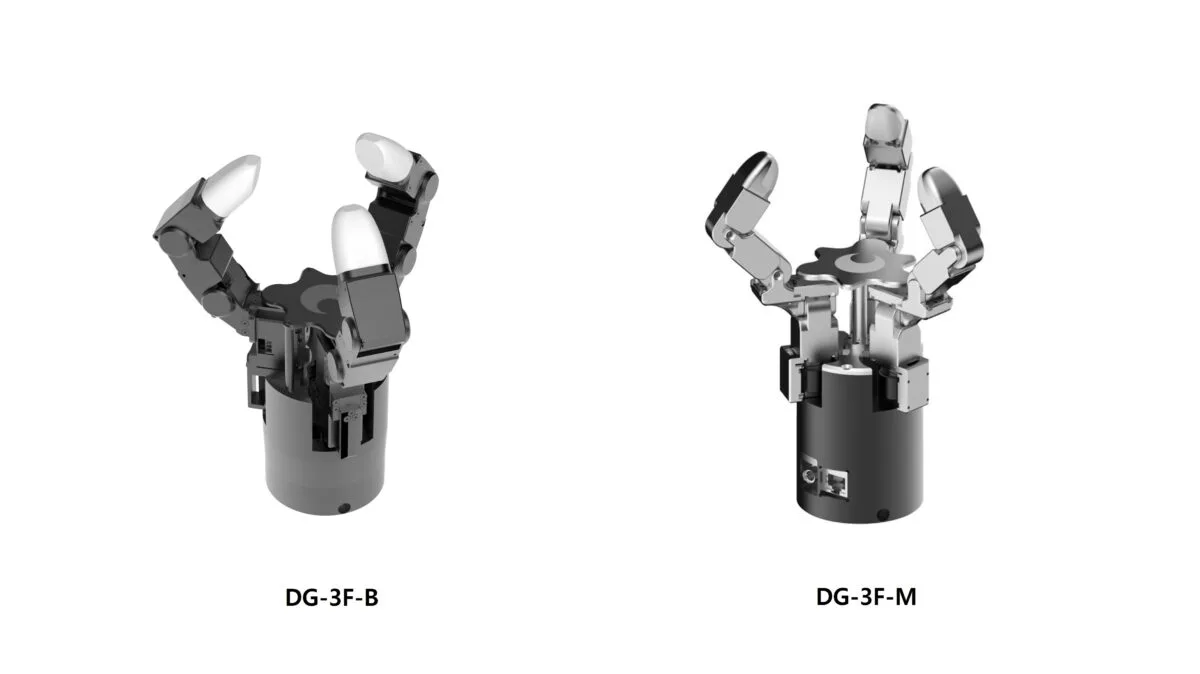 Tesollo推出机器人夹爪"DG-3F"新版本