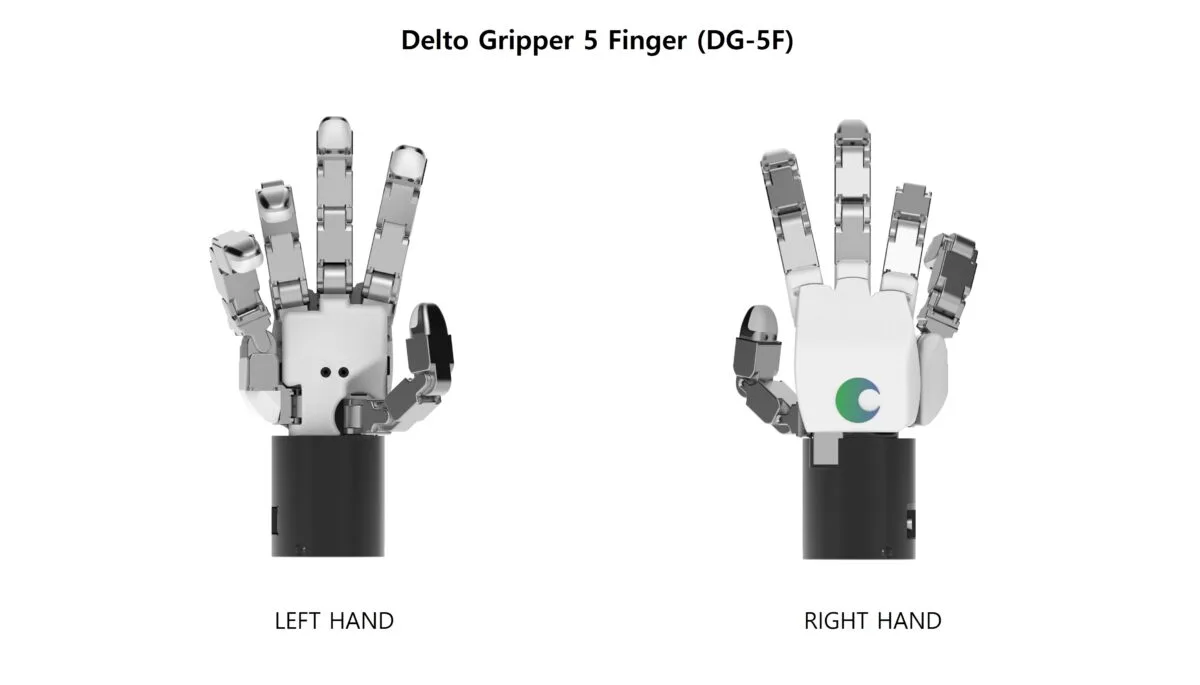 TESOLLO、高性能ヒューマノイドロボットハンドDG-5Fを発表