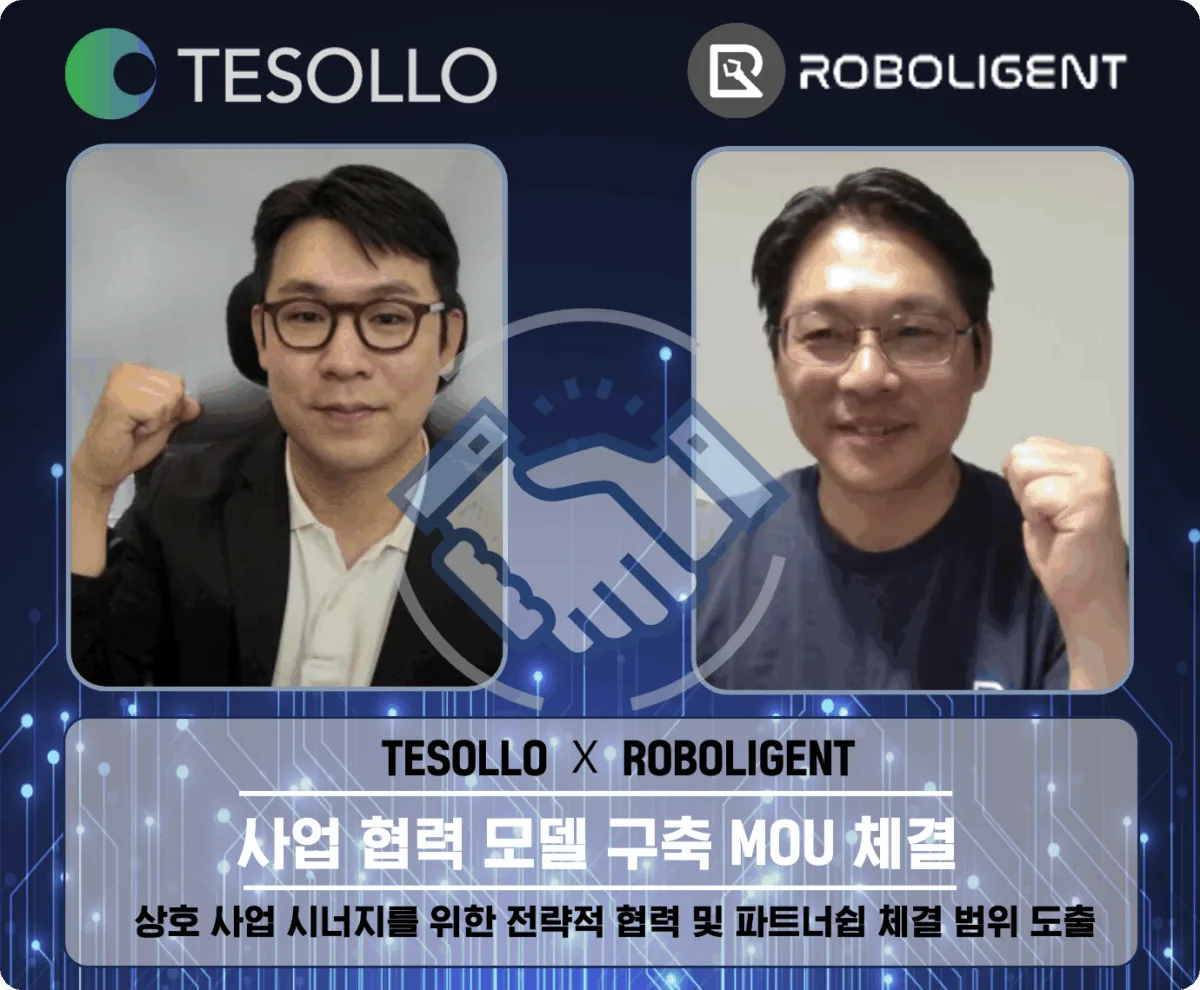 米国Roboligent–Tesolloがロボティクス技術協力のMOUを締結