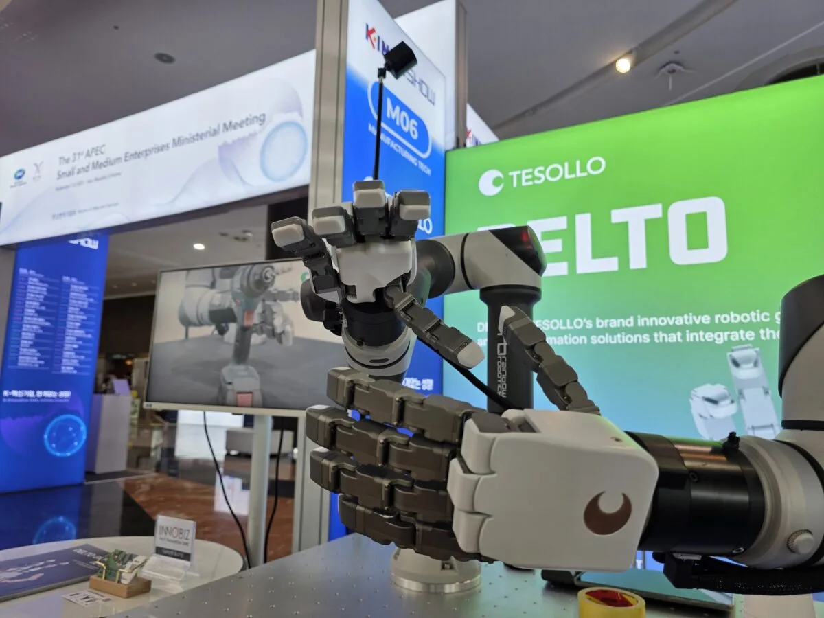 Tesolloが2025年APEC中小企業大臣会合でK-ロボットハンド技術を披露