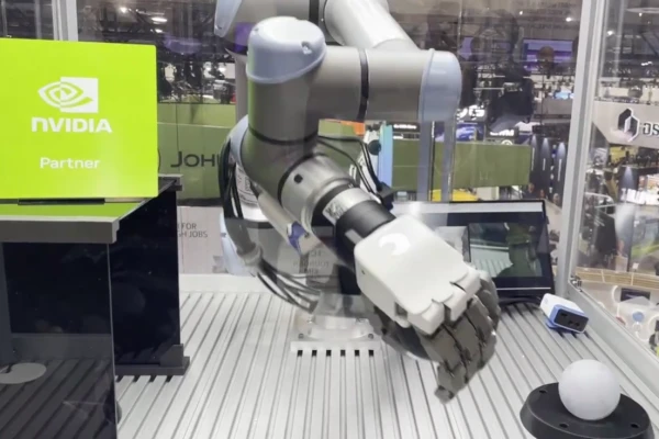 CES Robotic Hand Collaboration Demo